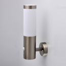 Stalowy kinkiet zewnętrzny z czujnikiem światła MW-LIGHT Street 809021001