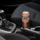 Stalowy kubek termiczny z zaparzaczem do herbaty 0,4 Litra Lurch brązowy LU-00240917