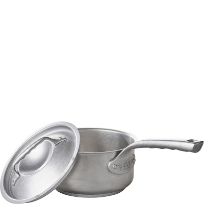 Stalowy, mały rondelek z pokrywką 1,2 Litra Nostalgy de Buyer D-3430-14