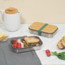 Stalowy pojemnik na kanapki Sandwich Box Black Blum pomarańczowy BAM-SB003