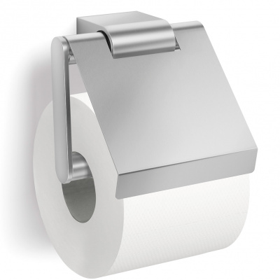 Stalowy uchwyt papier toaletowy z klapką Atore Zack matowy 40415