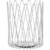 Stalowy, wysoki kosz na owoce i pieczywo Bivio Zack 30655