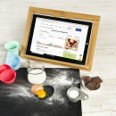 Stojak na książkę kucharską lub tablet Lurch bambus LU-00010921