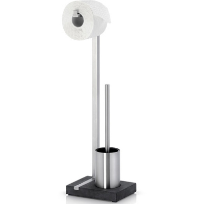 Stojak na papier toaletowy i szczotkę do WC Blomus Menoto matowy B68687