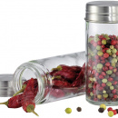 Stojak na przyprawy, stalowo-drewniany, 12 szklanych pojemników Kuchenprofi KU-2617502812