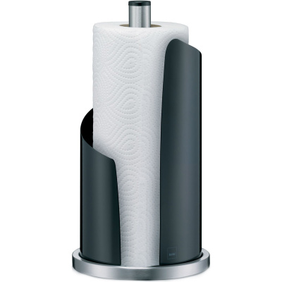 Stojak na ręcznik papierowy do kuchni Stella Kela czarny KE-11200