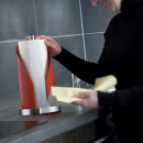 Stojak na ręczniki papierowe biały Wesco 322104-01