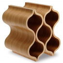 Stojak na wino MAREA Legnoart drewno dębowe WR-2