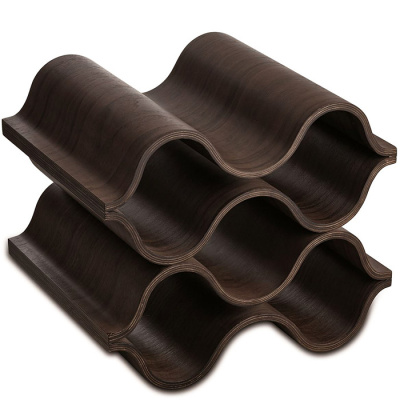 Stojak na wino Marea Legnoart orzech włoski WR-21