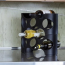 Stojak na wino Napa Umbra czarny 330245-040