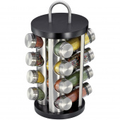 Stojak z pojemnikami na 16 przypraw, obrotowy z uchwytem Kuchenprofi KU-2615502816