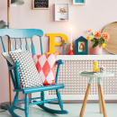 Stolik kawowy Orbit Leitmotiv miętowy LM845OFF