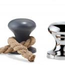 Stoper do drzwi Hamburger Philippi 1,4kg, chromowany P240012