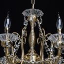 Stylowy żyrandol do salonu kolor miedziany MW-LIGHT Classic 301018406