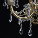 Stylowy żyrandol do salonu kolor miedziany MW-LIGHT Classic 301018406