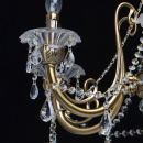 Stylowy żyrandol do salonu kolor miedziany MW-LIGHT Classic 301018406