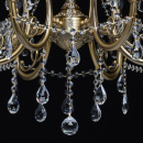 Stylowy żyrandol do salonu kolor miedziany MW-LIGHT Classic 301018406