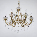 Stylowy żyrandol do salonu kolor miedziany MW-LIGHT Classic 301018406