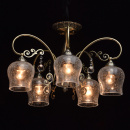 Stylowy żyrandol na 5 żarówek MW-LIGHT 372011705