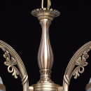 Stylowy żyrandol na trzy żarówki Angel MW-LIGHT Classic mosiądz 295010903