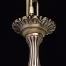 Stylowy żyrandol na trzy żarówki Angel MW-LIGHT Classic mosiądz 295010903