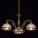 Stylowy żyrandol na trzy żarówki Angel MW-LIGHT Classic mosiądz 295010903