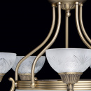 Subtelny, elegancki żyrandol na osiem żarówek MW-LIGHT Classic 317013308