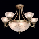 Subtelny, elegancki żyrandol na osiem żarówek MW-LIGHT Classic 317013308