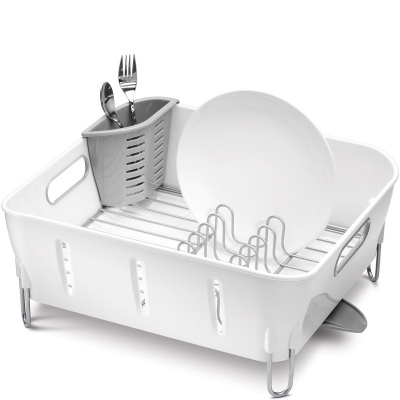 Suszarka do naczyń Compact simplehuman biała KT1104