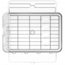 Suszarka do naczyń z uchwytami na kubki simplehuman stalowo-biała KT1190