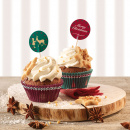 Świąteczny zestaw do dekoracji babeczek Christmas Birkmann 441 217