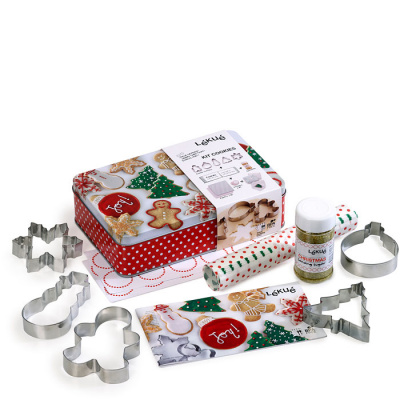 Świąteczny zestaw foremek do ciastek i pierniczków Lekue 3000021SURM017