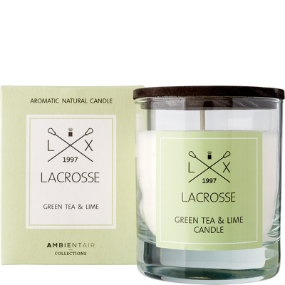 Świeca zapachowa Green Tea & Lime Lacrosse 8x10 cm ZVV040TVLC