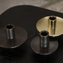 Świecznik Antipode 03 Menu polerowany mosiądz 4707839