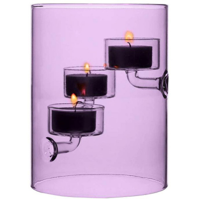 Świecznik potrójny Sagaform purpurowy SF-5016218