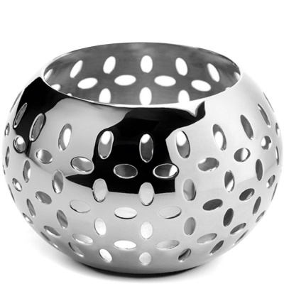 Świecznik stalowa kula na tealight Robert Welch Sesame SESBR3062V