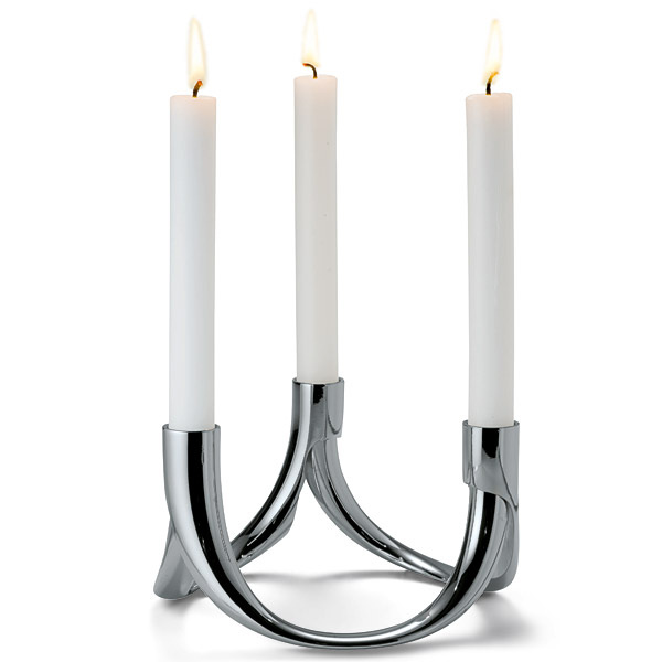 Świecznik trójramienny Bow Philippi