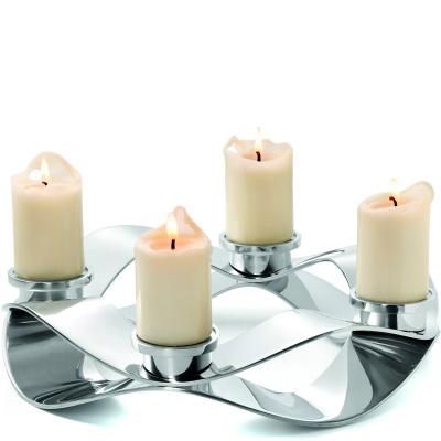 Świecznik - wieniec adwentowy na cztery świece Girlanda Philippi P105012