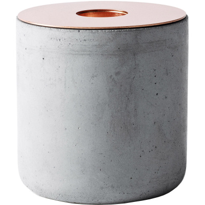 Świecznik z betonu Chunk Menu 5612059