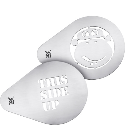 Szablony do dekoracji kawy Barista WMF 2 sztuki 0686376040