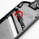 Szatkownica kuchenna z regulacją grubości, ceramiczne ostrze, Kyocera czarna CSN-202BK