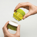 Szczotka do mycia naczyń z zasobnikiem Palm Scrub Joseph Joseph zielona 85004