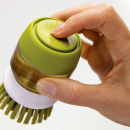 Szczotka do mycia naczyń z zasobnikiem Palm Scrub Joseph Joseph zielona 85004