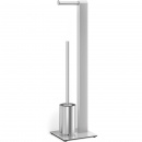 Szczotka do WC i uchwyt na papier toaletowy Atore Zack 40417