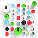 Szczotka do WC LUNAR Authentics zielona 1200536