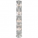 Szklana lampa stojąca Puntes Maytoni chrom MOD043FL-08CH