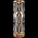 Szklana lampa stołowa Puntes Maytoni złota MOD043TL-02G