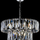 Szklana lampa wisząca 68 cm Puntes Maytoni MOD043PL-12CH