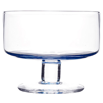 Szklane pucharki deserowe Sagaform Juicy 2 szt. niebieskie SF-5015700