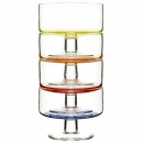 Szklane pucharki deserowe Sagaform Juicy 2 szt. niebieskie SF-5015700